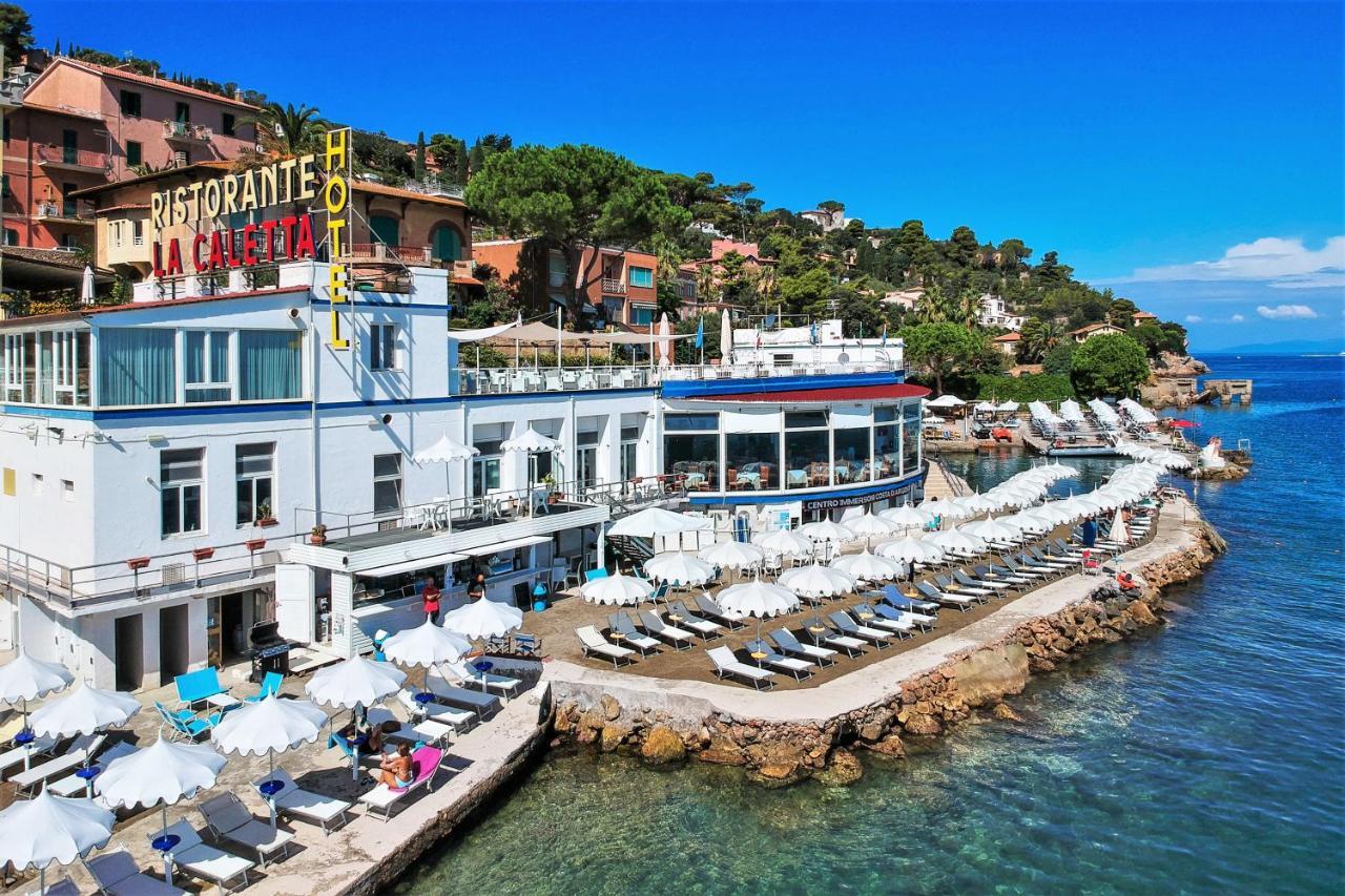 Hotel La Caletta Порто Санто Стефано Экстерьер фото